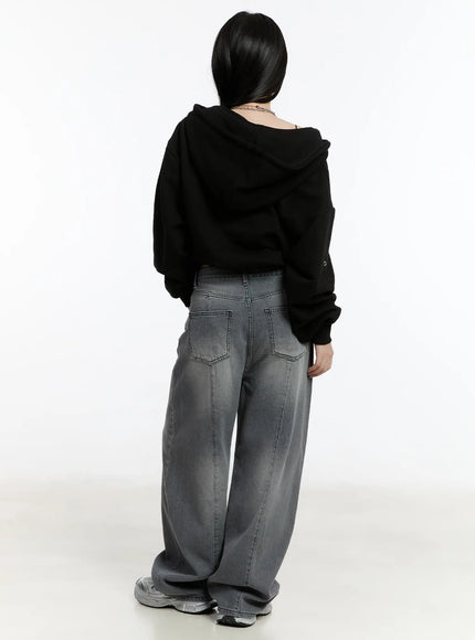 eyelet-crop-hoodie-cm511