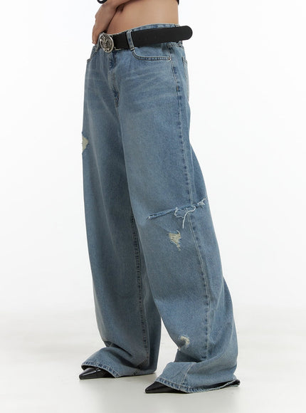 distressed-cut-out-wide-leg-jeans-cl417