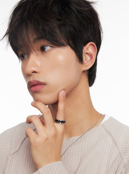 mens-two-tone-chain-ring-iy508