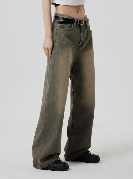 Jean baggy délavé vintage CF307