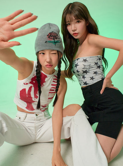 Simple Biker Pants BY303