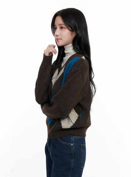 casual-argyle-long-sleeve-knit-co522
