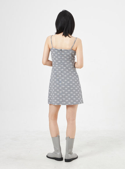 Rose Print Mini Dress OA310