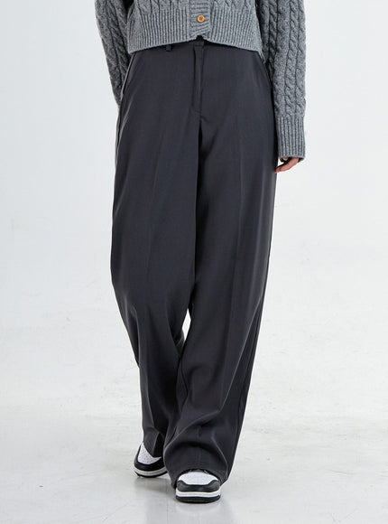 Basic Wide Tailored Pants CO06