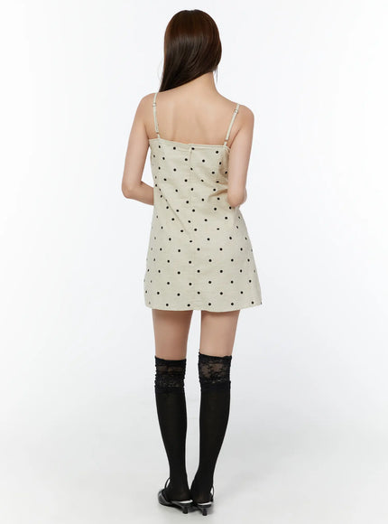 polka-dot-lace-mini-dress-cy518