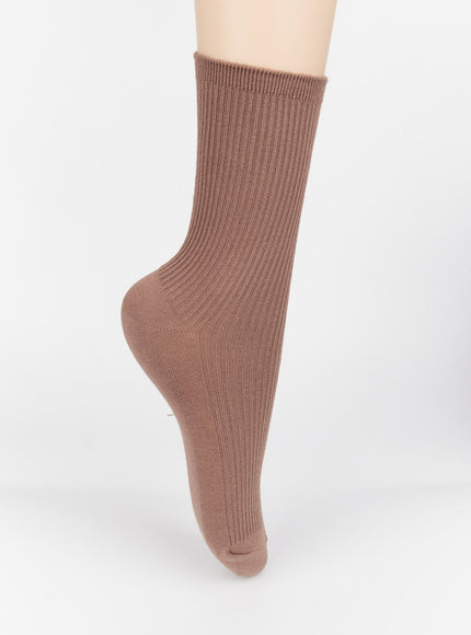 momo-socks-im531 / dark brown