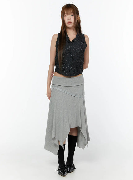 asymmetric-hem-belted-midi-skirt-cy518