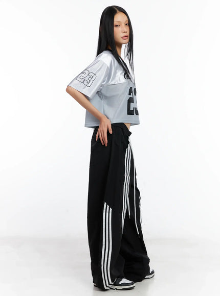 glossy-v-neck-cropped-jersey-cl529