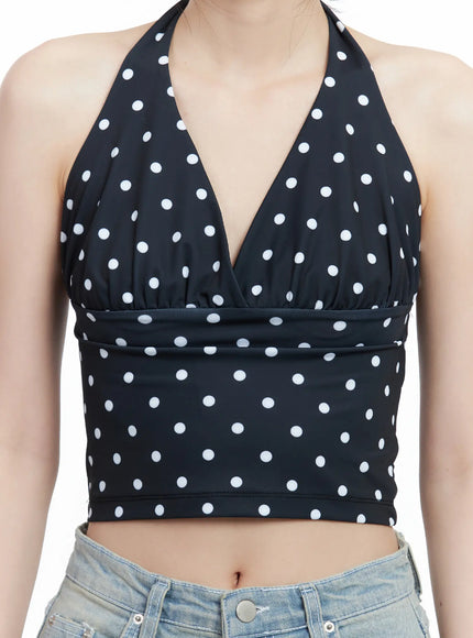 v-neck-polka-dot-halter-top-cl501