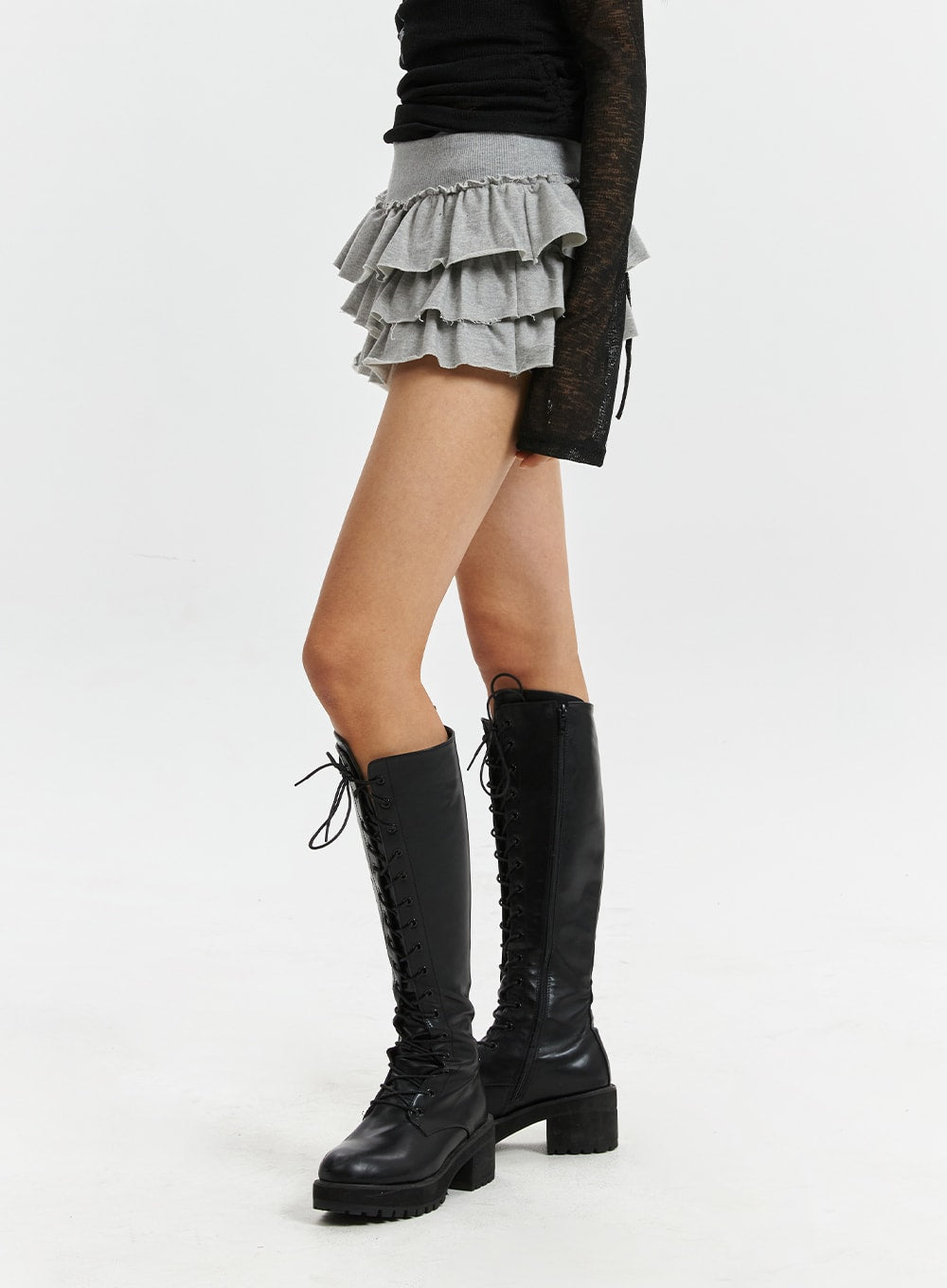 frill-layered-mini-skirt-cd321