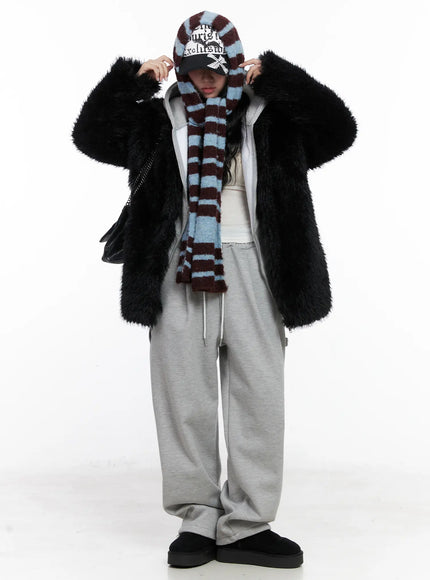 oversized-collar-faux-fur-jacket-cn514