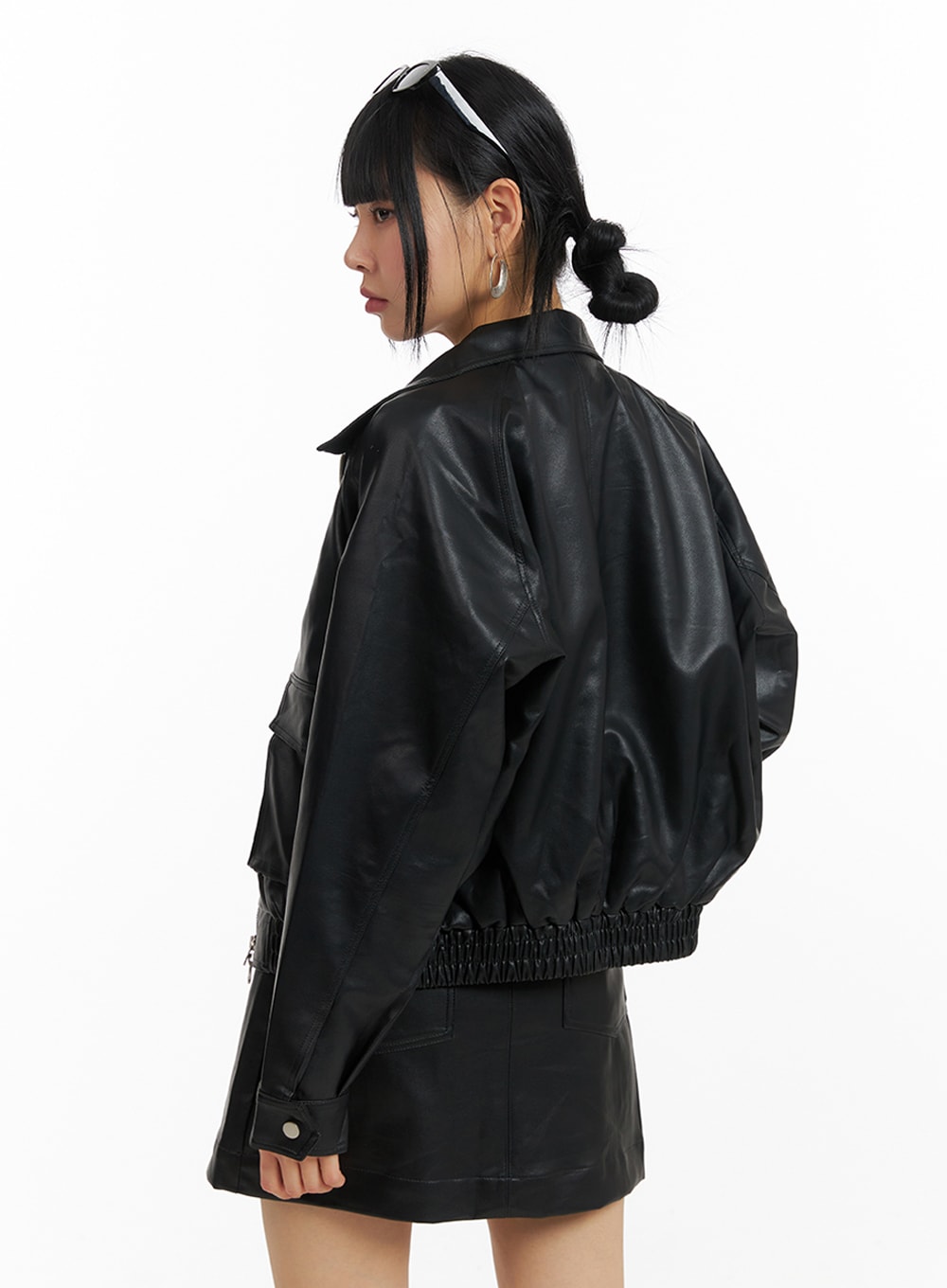 faux-leather-collar-pocket-bomber-jacket-im414