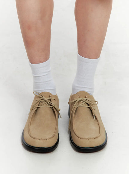 Men's Lace-Up Loafers IL514