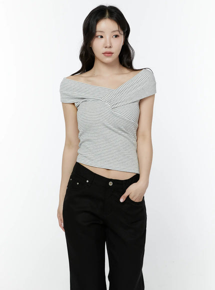 striped-off-shoulder-wrap-iy511