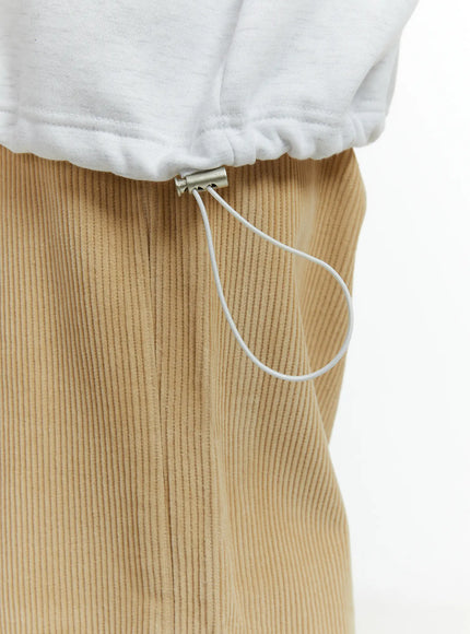 Graphic Pullover Quarter-Zip Sweatshirt CD523