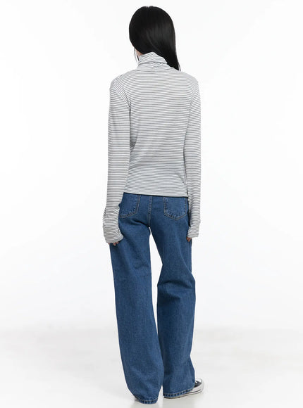 striped-turtleneck-long-sleeve-top-cj519