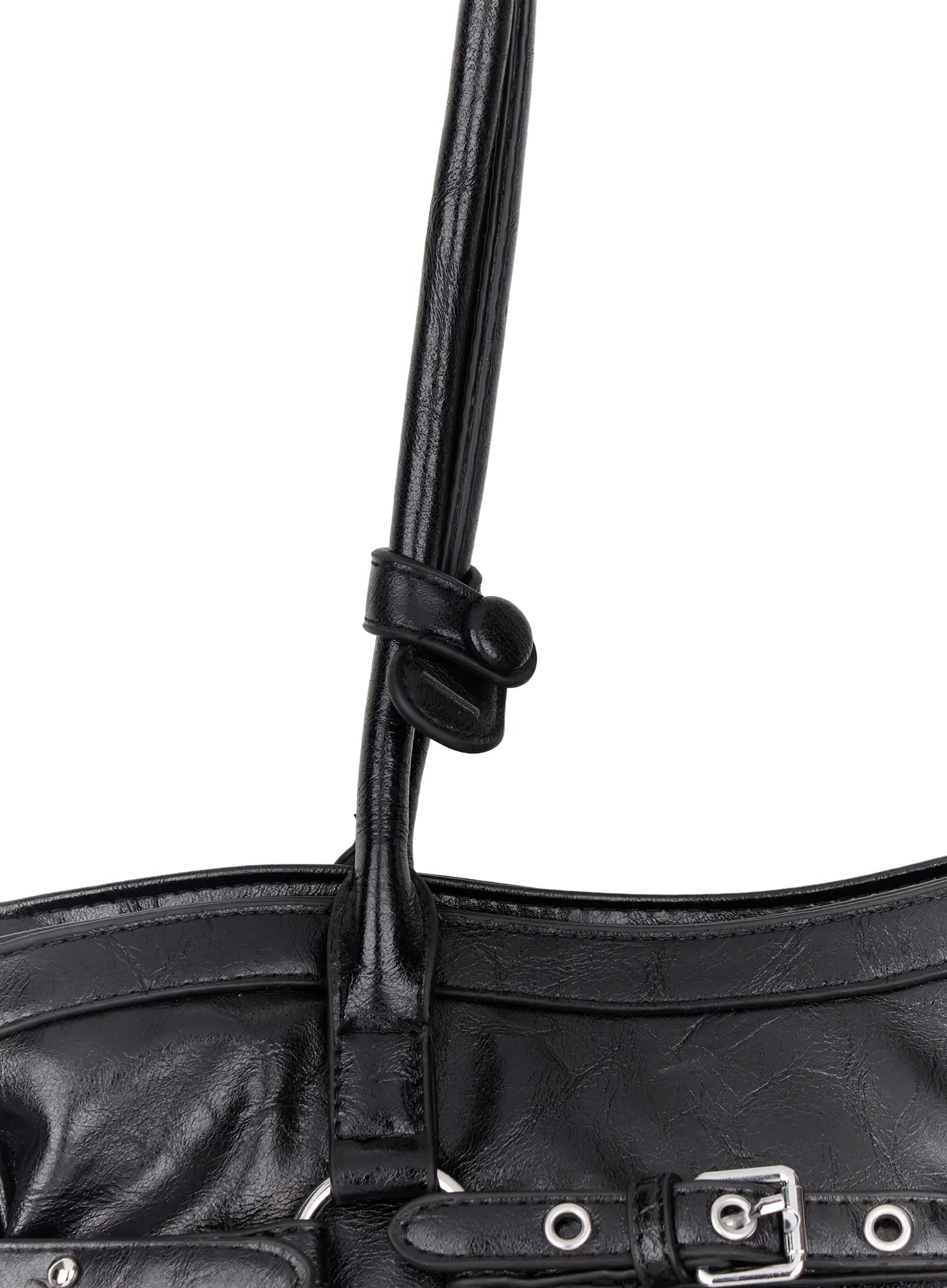 buckle-accent-faux-leather-shoulder-bag-cm526