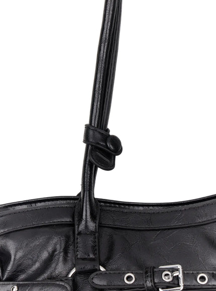 buckle-accent-faux-leather-shoulder-bag-cm526