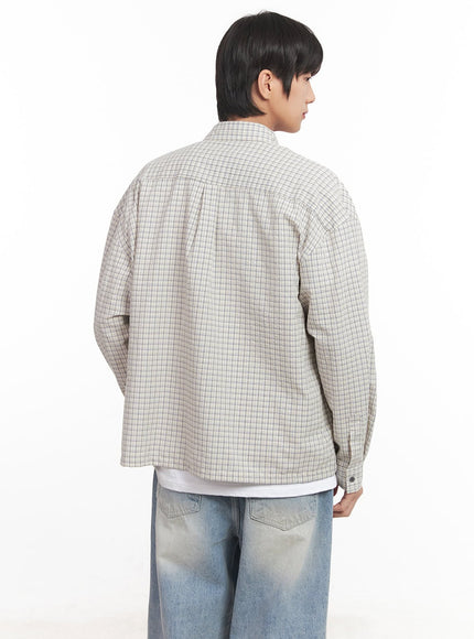 mens-loose-fit-checkered-collared-shirt-ia510