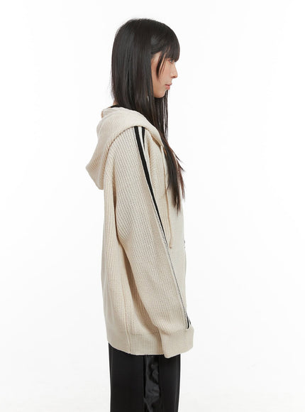 side-stripe-knit-sweater-jacket-cg420