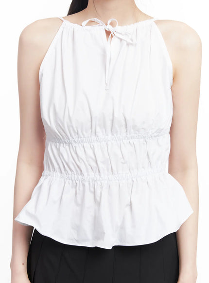 shirred-halter-neck-blouse-cu510