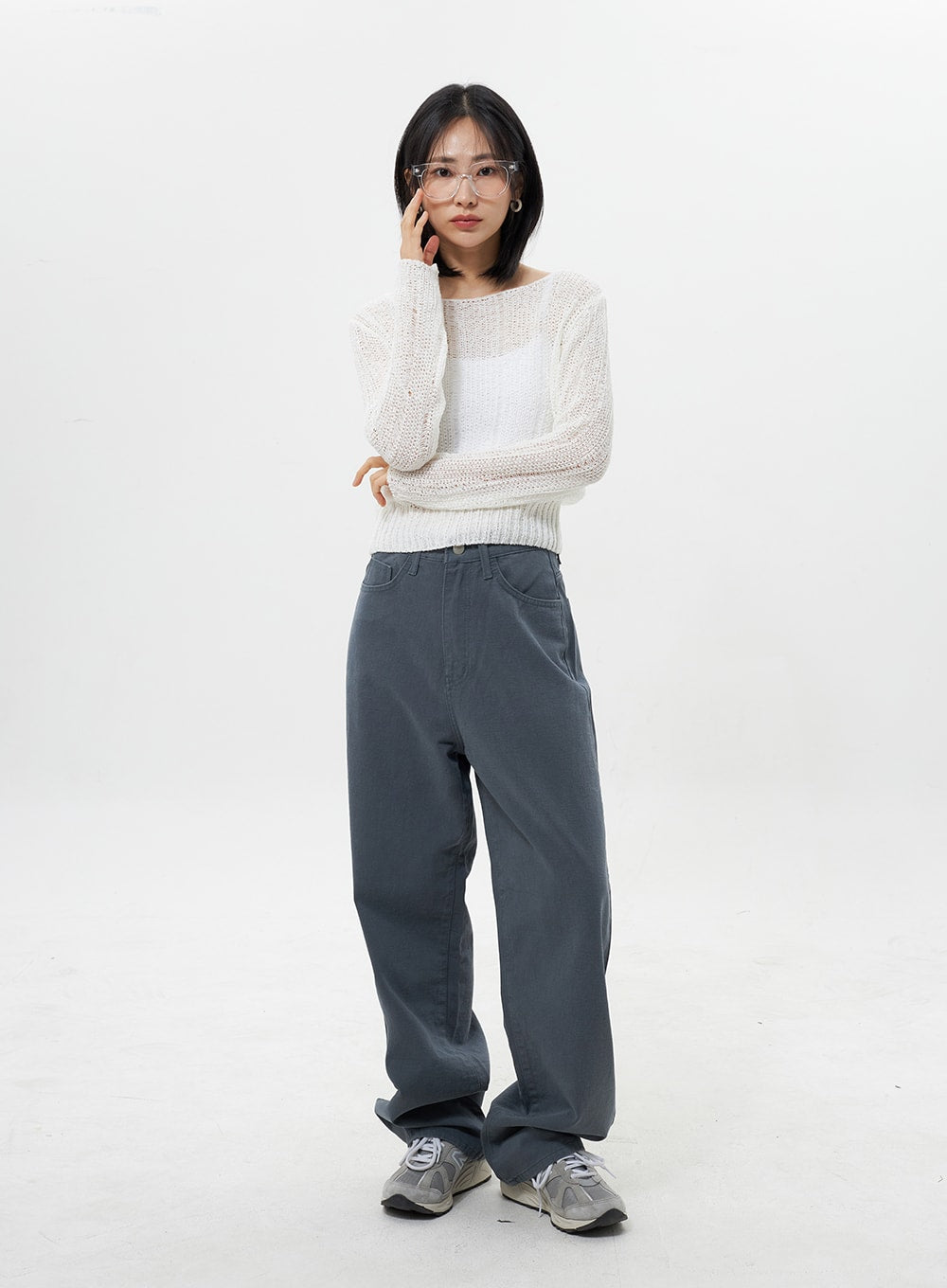 High Waist Baggy Pants OY308