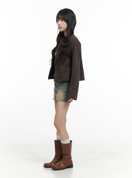 pocket-zip-up-solid-jacket-cg421