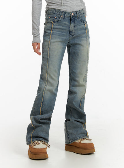 vintage-washed-bootcut-denim-jeans-cf415