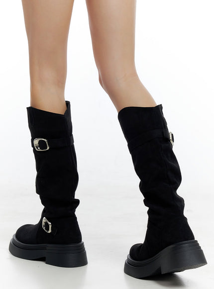 buckle-platform-long-boots-co426