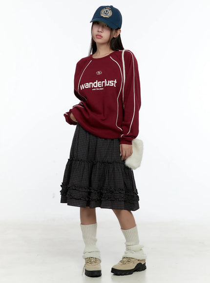 gingham-ruffle-layered-midi-skirt-cs517