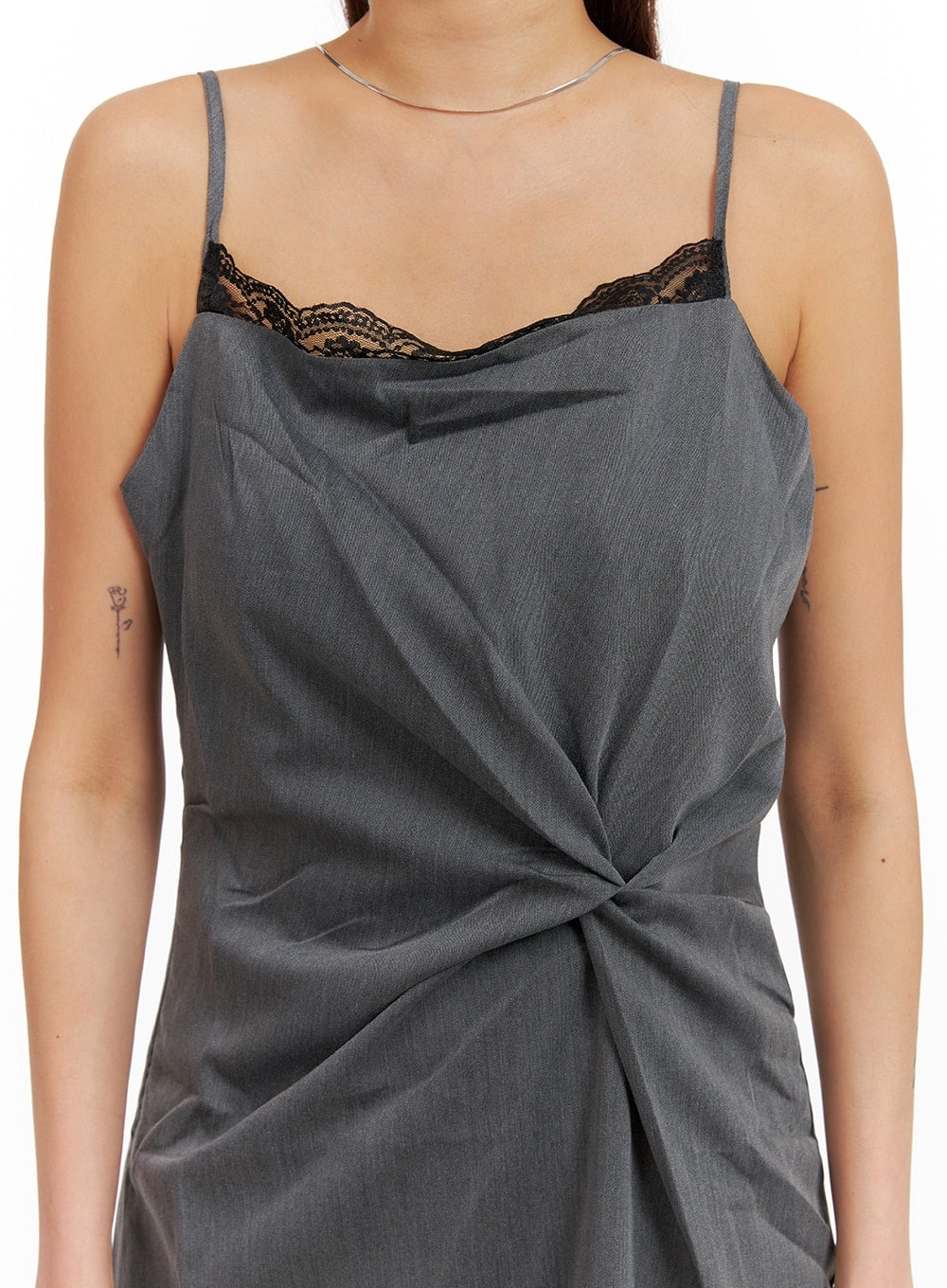 lace-twist-mini-dress-cy402