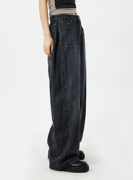 Mid-Rise Baggy Jeans CM324
