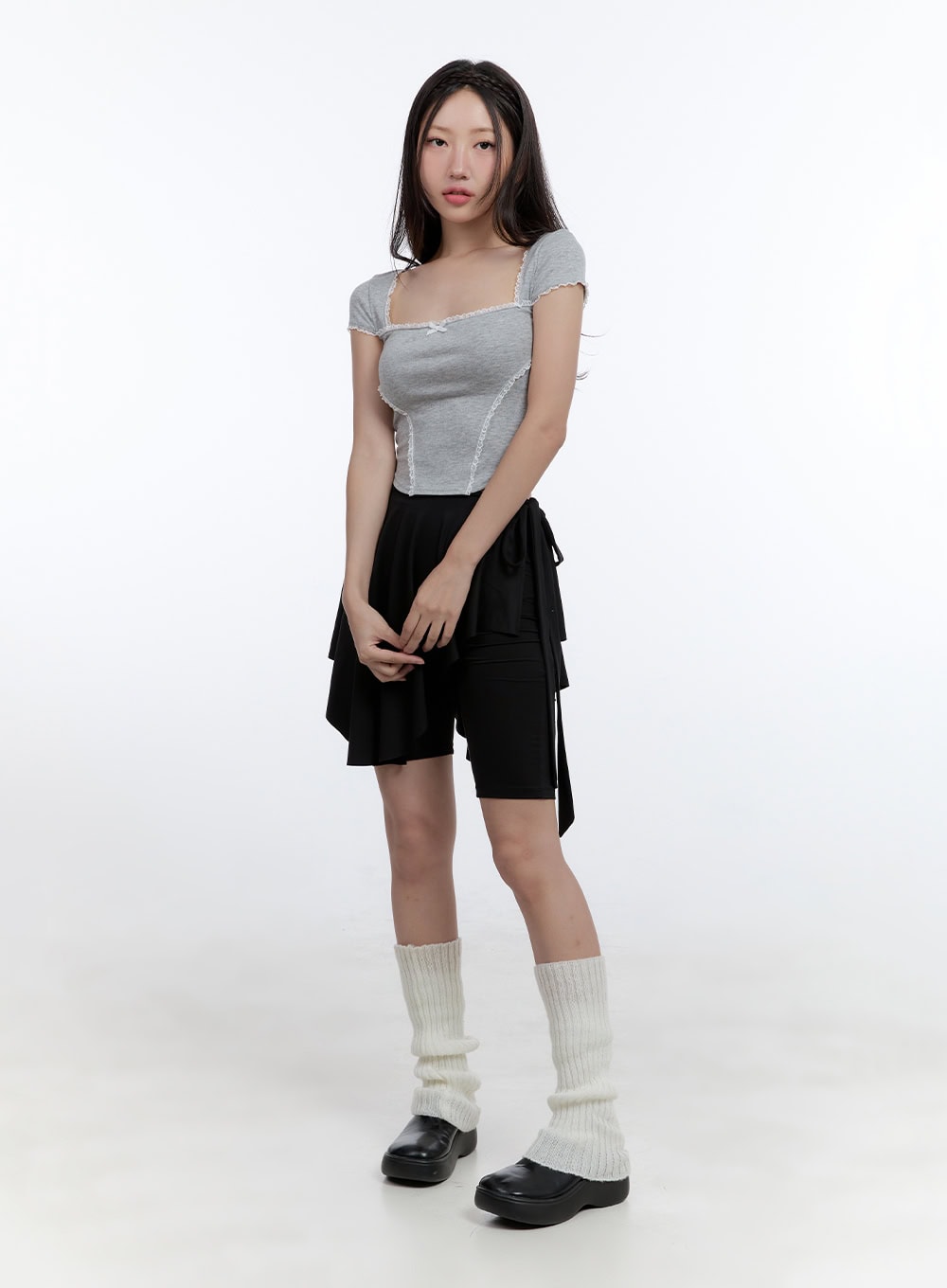 asymmetrical-wrap-solid-skort-cg413