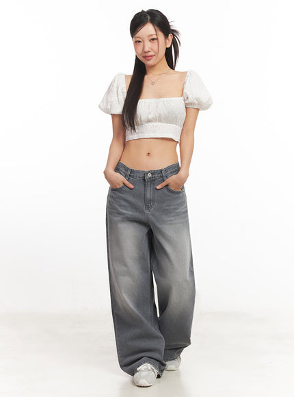 puff-sleeve-square-neck-crop-top-ia525