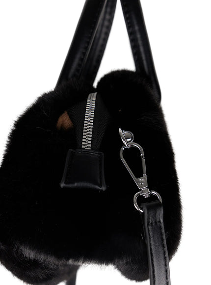 faux-fur-keyring-bag-set-cj520