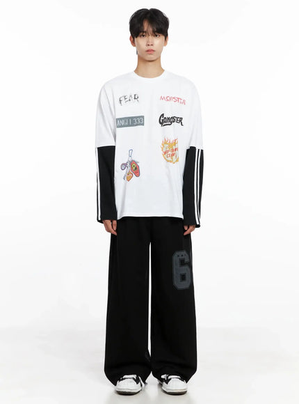 mens-graphic-layered-long-sleeve-top-io516