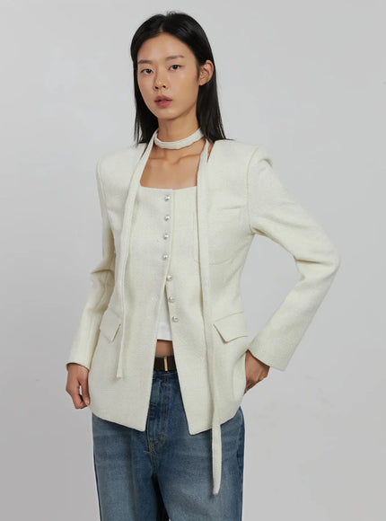 tweed-square-neck-jacket-scarf-set-ij508