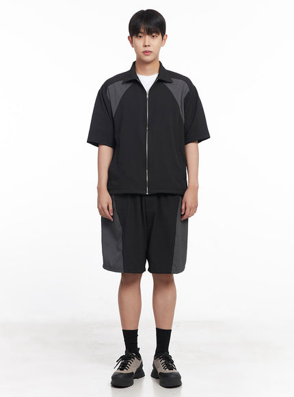 mens-two-tone-wide-leg-shorts-iy520