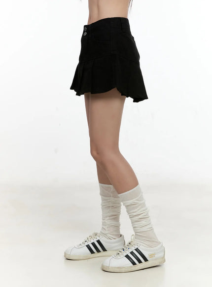 Pleated Mini Skirt CG501