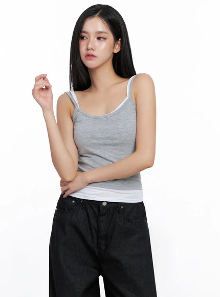 Layered Tank Top IS525