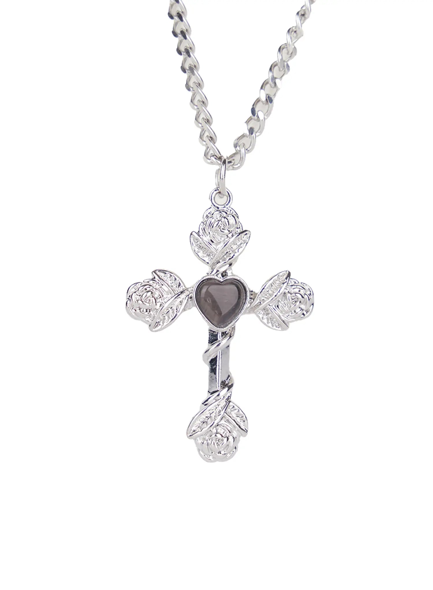 layered-rose-heart-cross-pendant-necklace-cg526