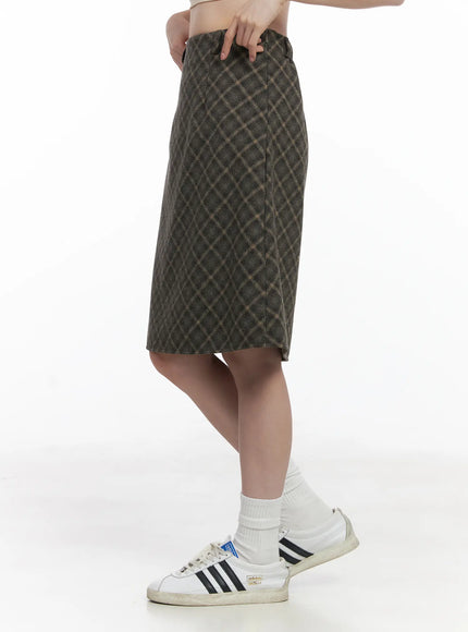 plaid-midi-skirt-cj506