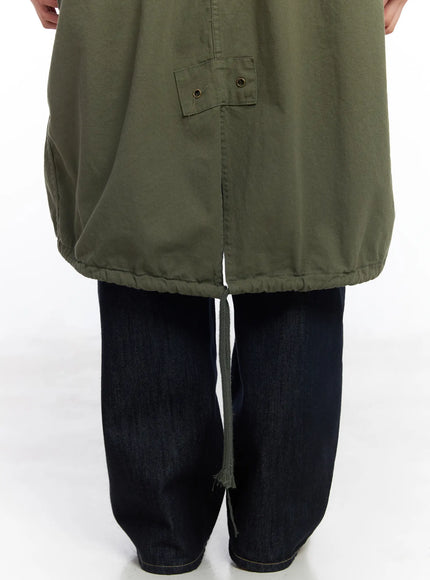 Oversized Safari Casual Trench Coat CF504