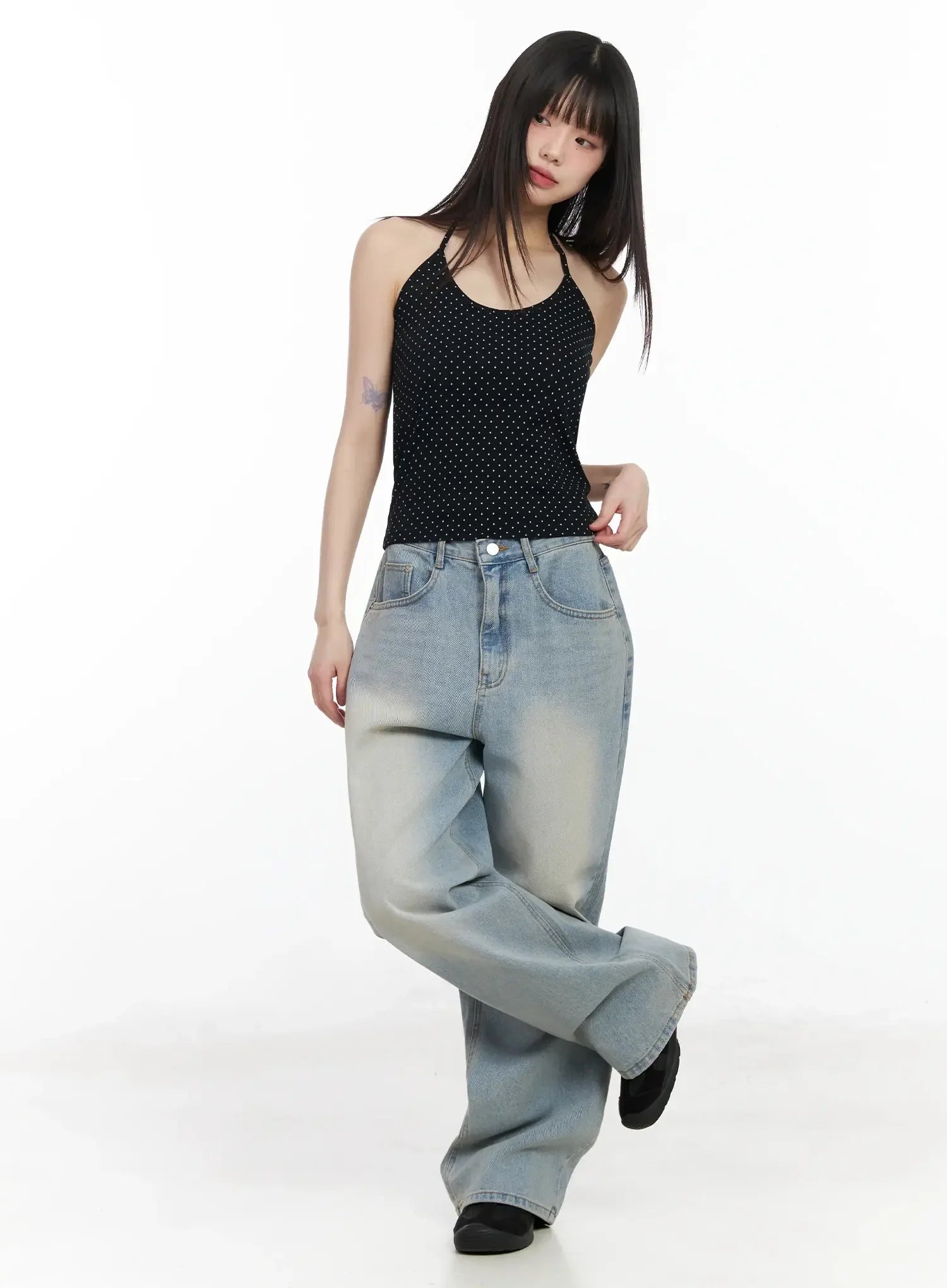 polka-dot-halter-neck-top-im523