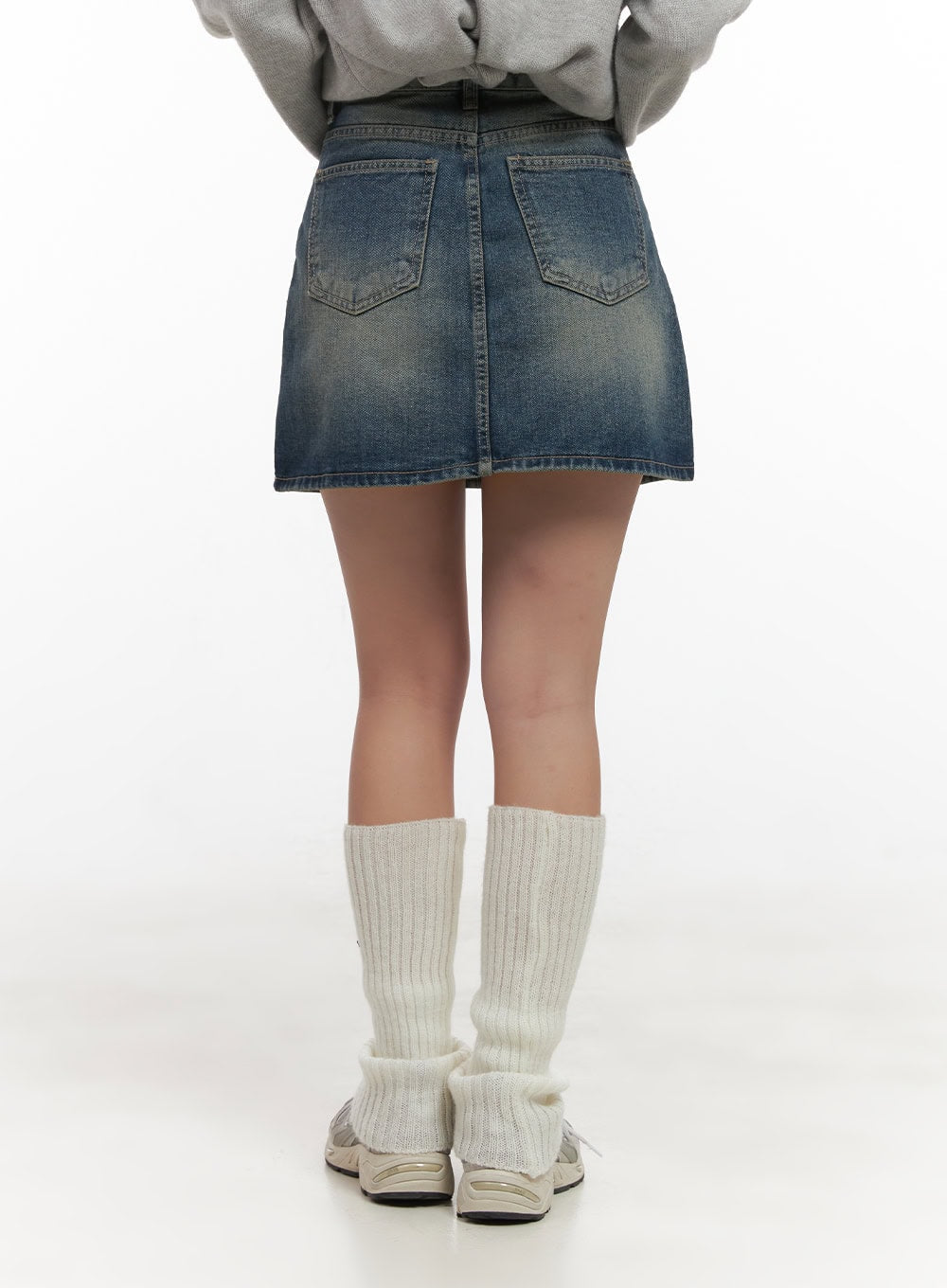 pintuck-washed-denim-mini-skirt-cd416