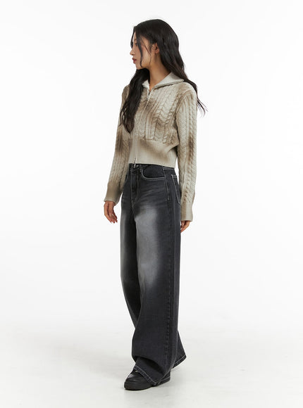 mid-waist-washed-button-wide-leg-jeans-cj409