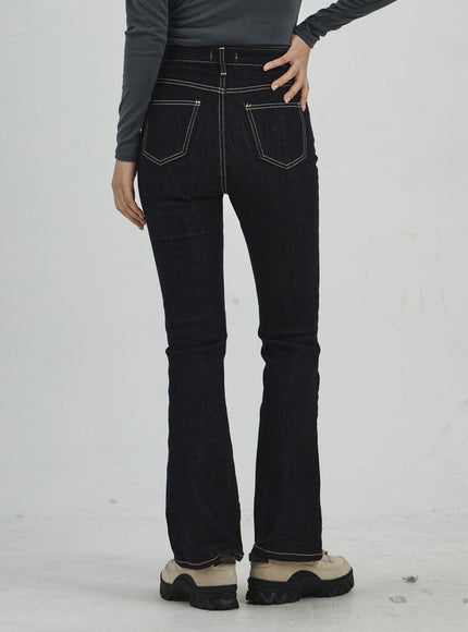 Bootcut Denim Pants CD02