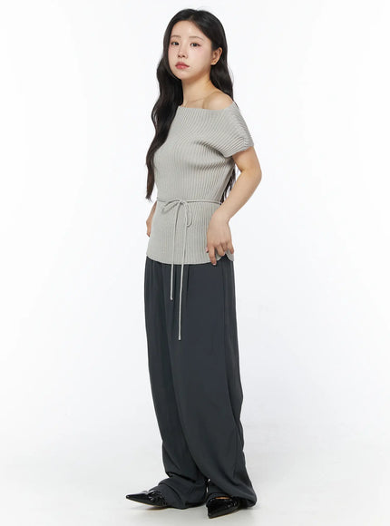 pin-tuck-summer-wide-slacks-cd805