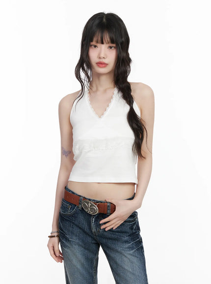 lace-trim-halter-crop-top-cm526