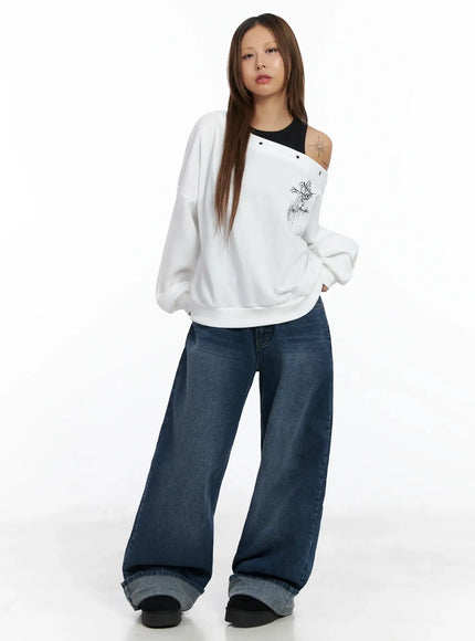 Anahi Baggy Jeans IN528